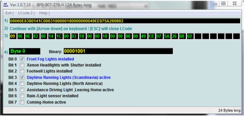 VCDS Coding Interface