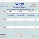 VCDS Interface Connected to a Car for Adaptation