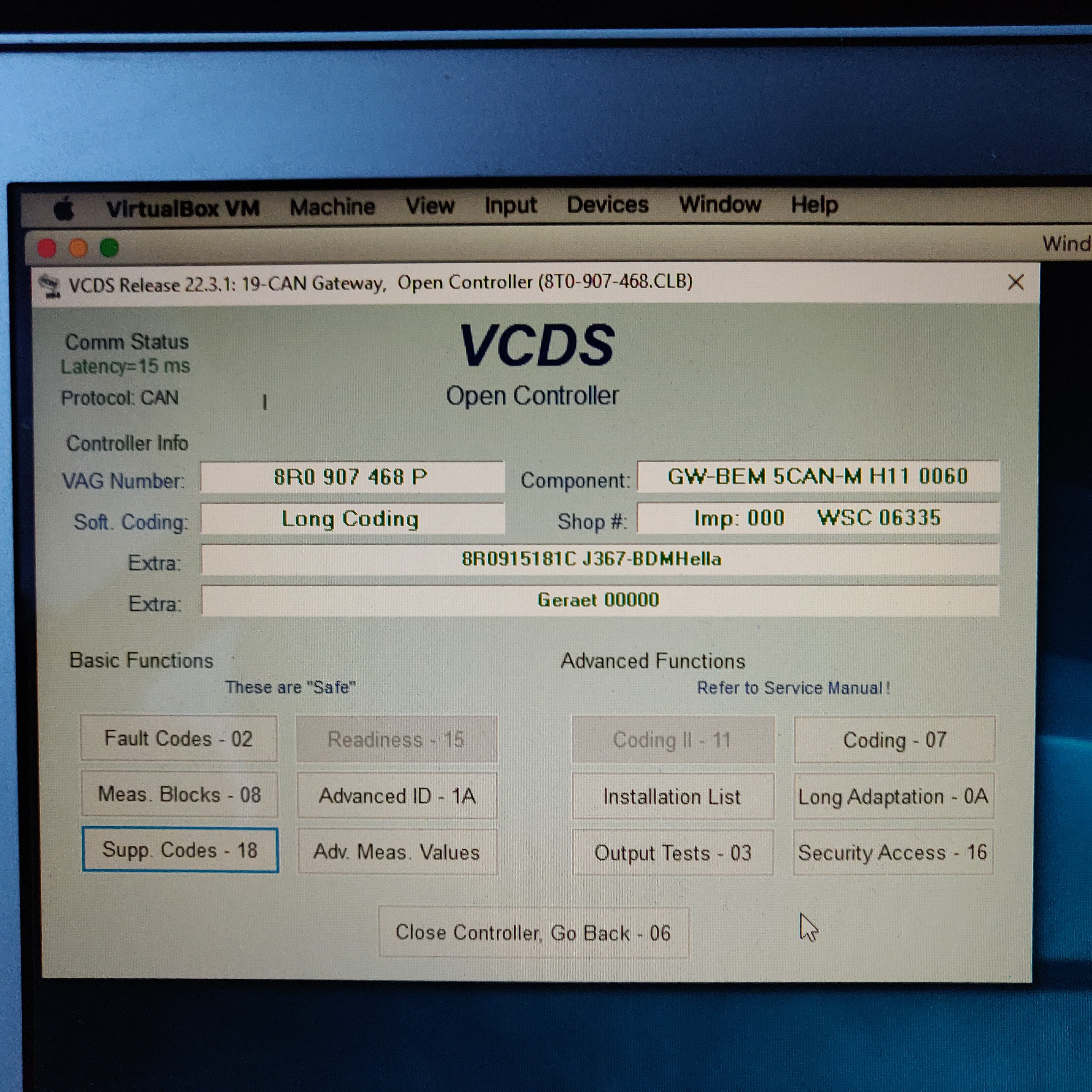 Long Adaptation Interface