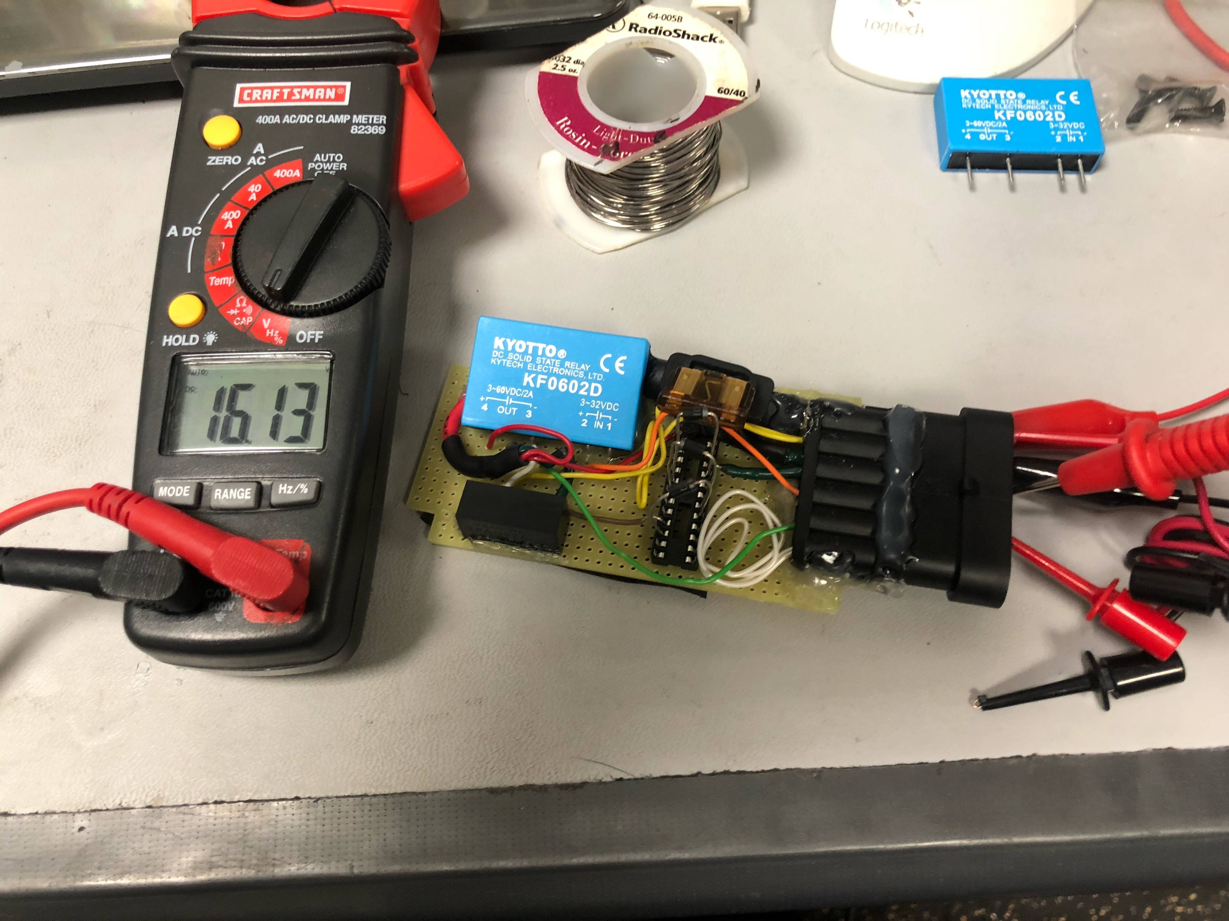 Original Design with IC Socket to Hold Diodes
