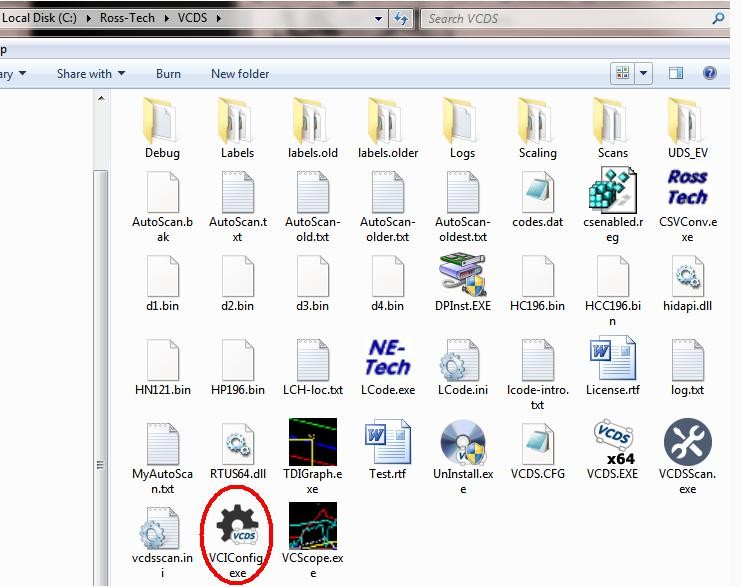VCDS Folder