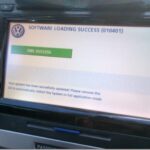 RNS 510 Firmware Update Progress