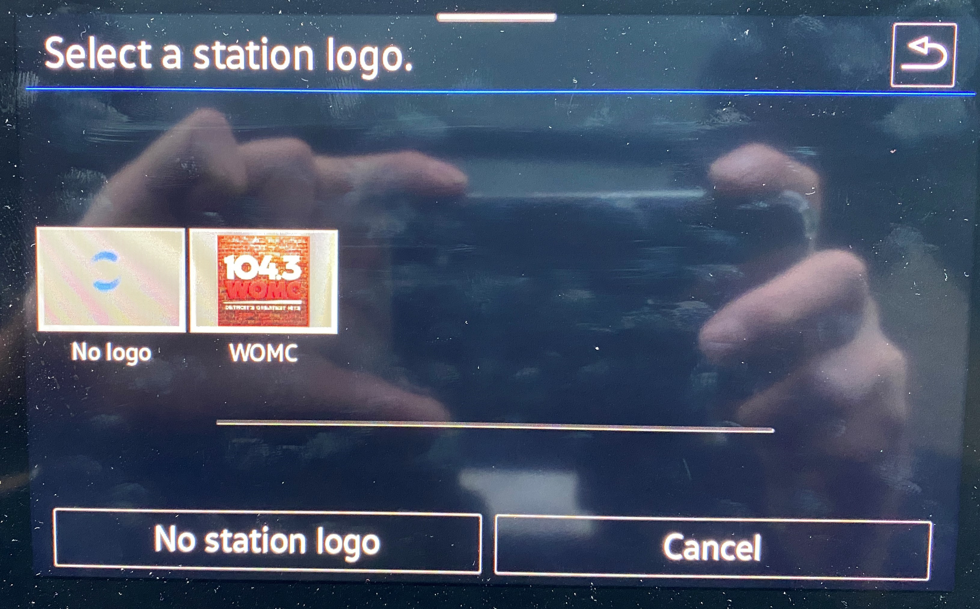 Station logo Searching