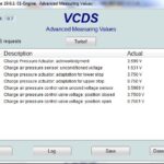 VCDS Advanced Measuring Values Charge Air