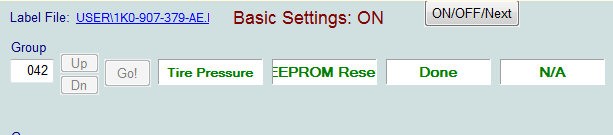 VCDS Basic Settings
