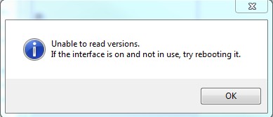 VCIConfig Message Box